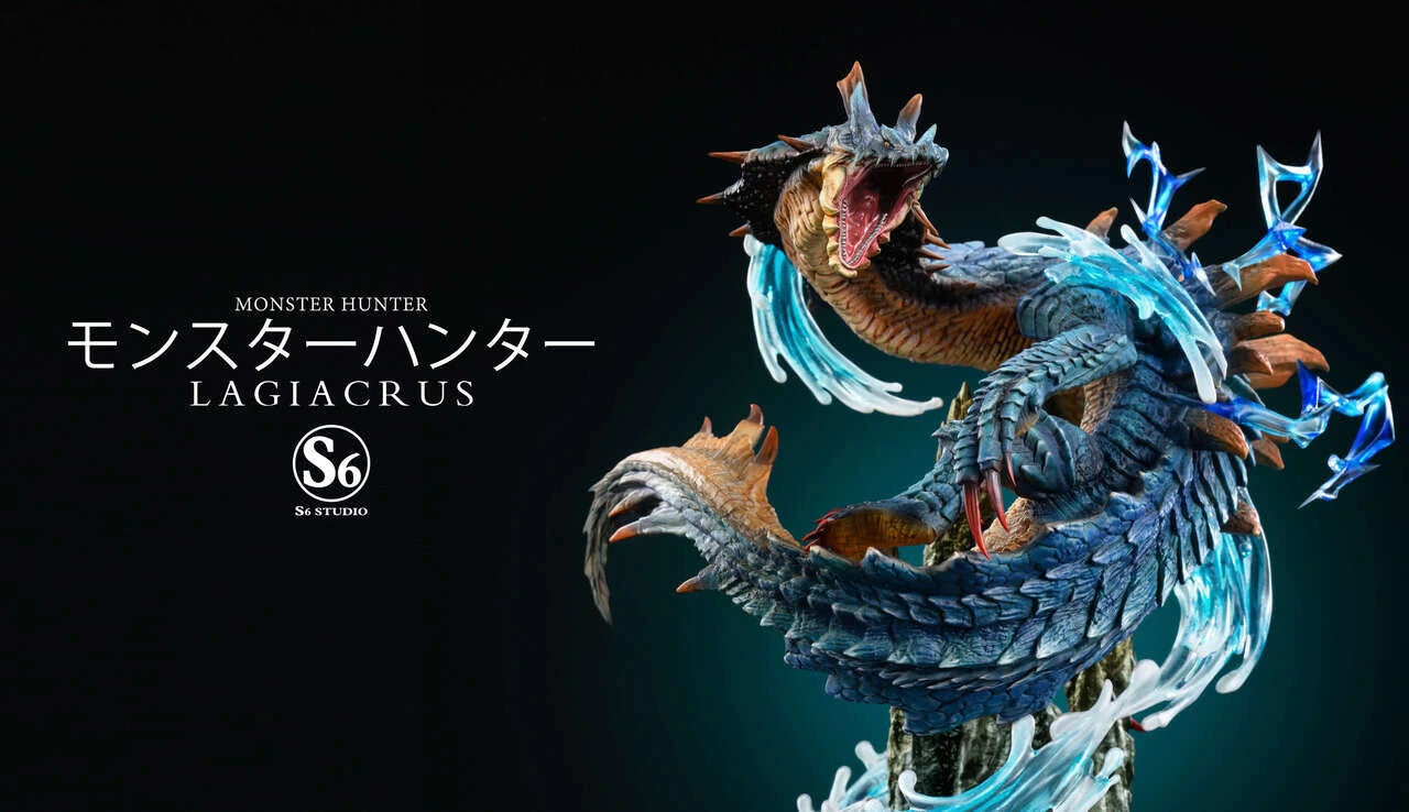 Preventa Resina Lagiacrus Figura Monster Hunter S6 Estudio