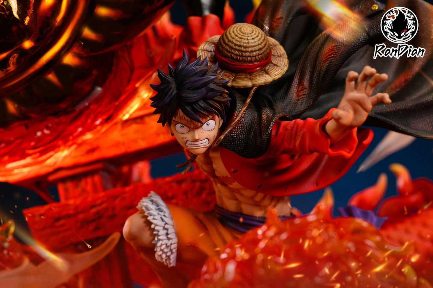 Preventa Resina Luffy vs Kaido  Figura One Piece RanDian Estudio