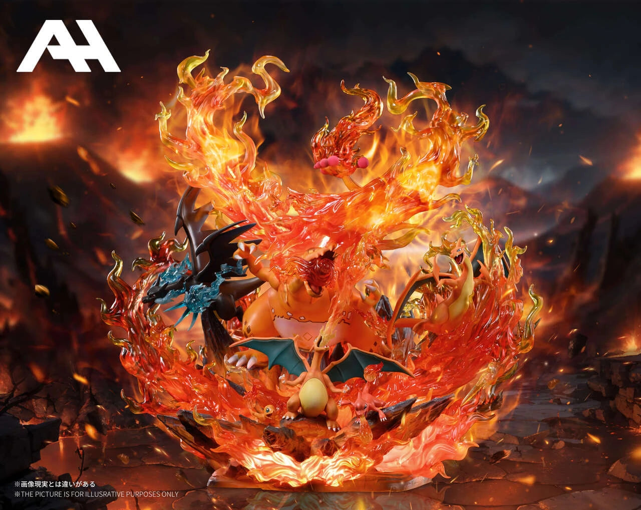 Preventa Resina Charmander Figura Pokemon AH Estudio