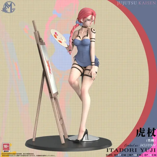 Preventa Resina Yuji Itadori (Gender Bender) Figura Jujutsu Kaisen GM Estudio