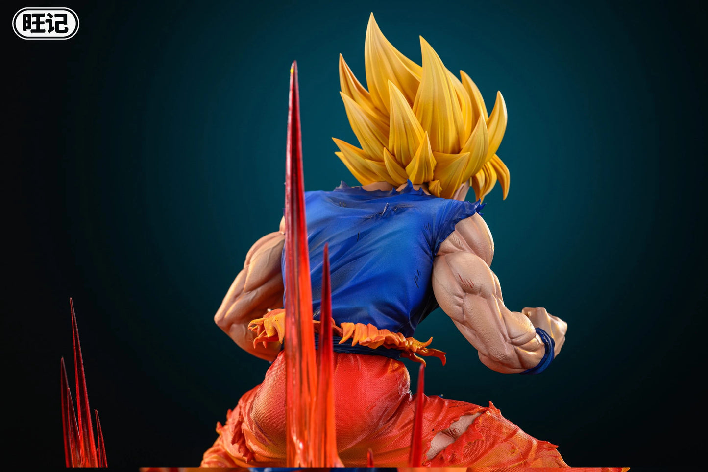 Preventa Resina Goku SSJ Figura Dragon Ball Wang Ji Estudio