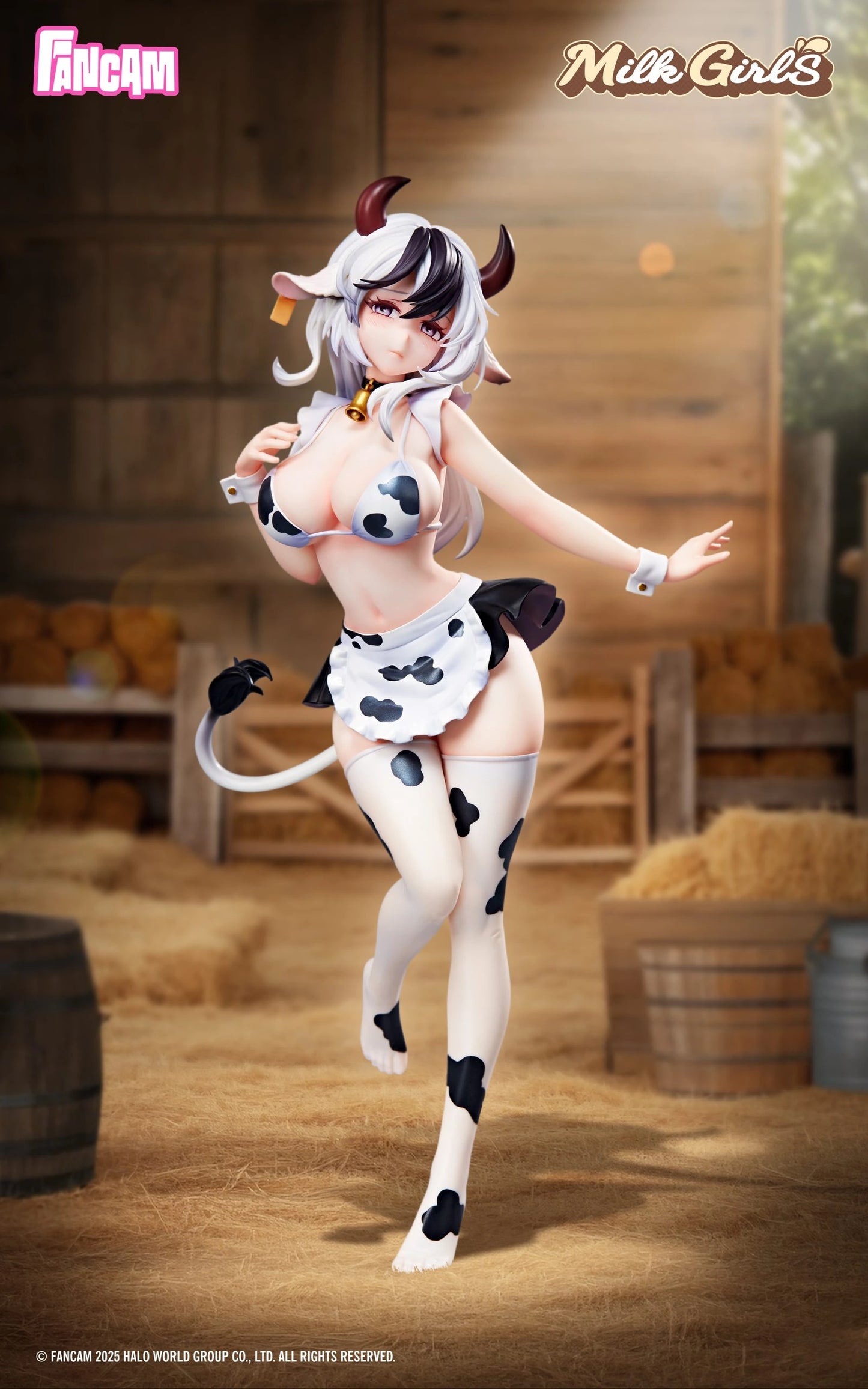 Preventa PVC Milk Girl Figura Girl Series FANCAM (Licencia) Estudio