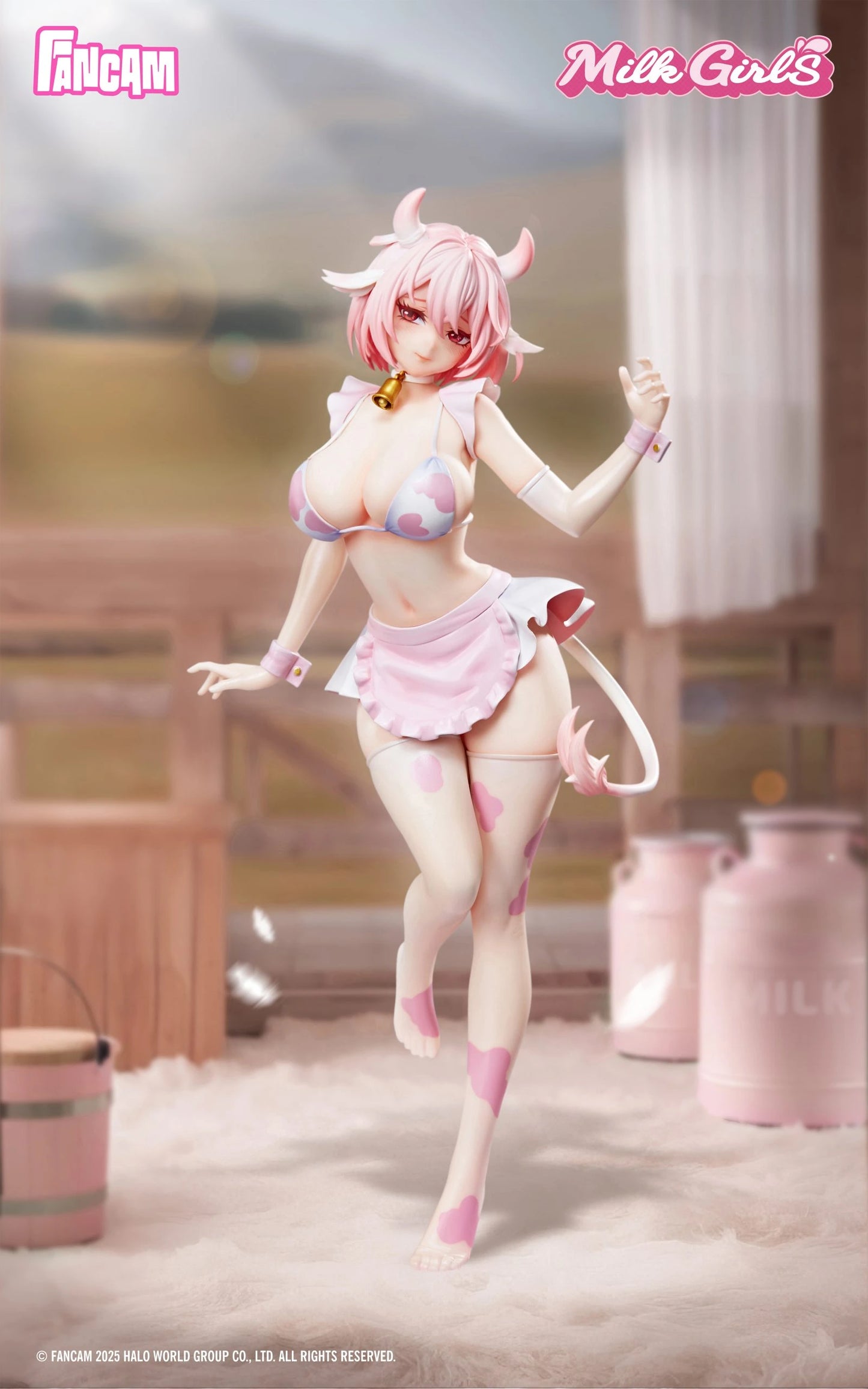 Preventa PVC Milk Girl Figura Girl Series FANCAM (Licencia) Estudio