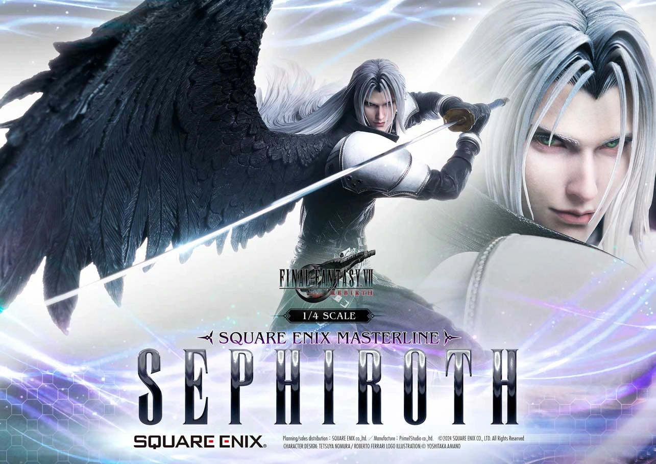 Preventa Resina Sephiroth Figura Final Fantasy VII Prime 1 (Licencia) Estudio