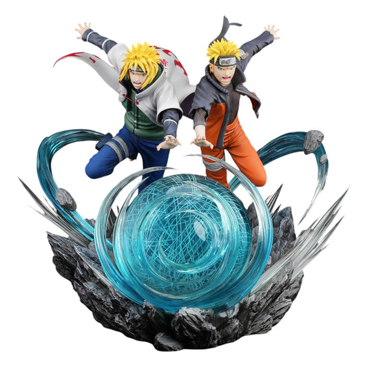 Preventa Resina Naruto & Minato Figura Naruto Chikara Studio Estudio