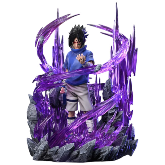 Preventa Resina Sasuke Figura Naruto Sakura Estudio