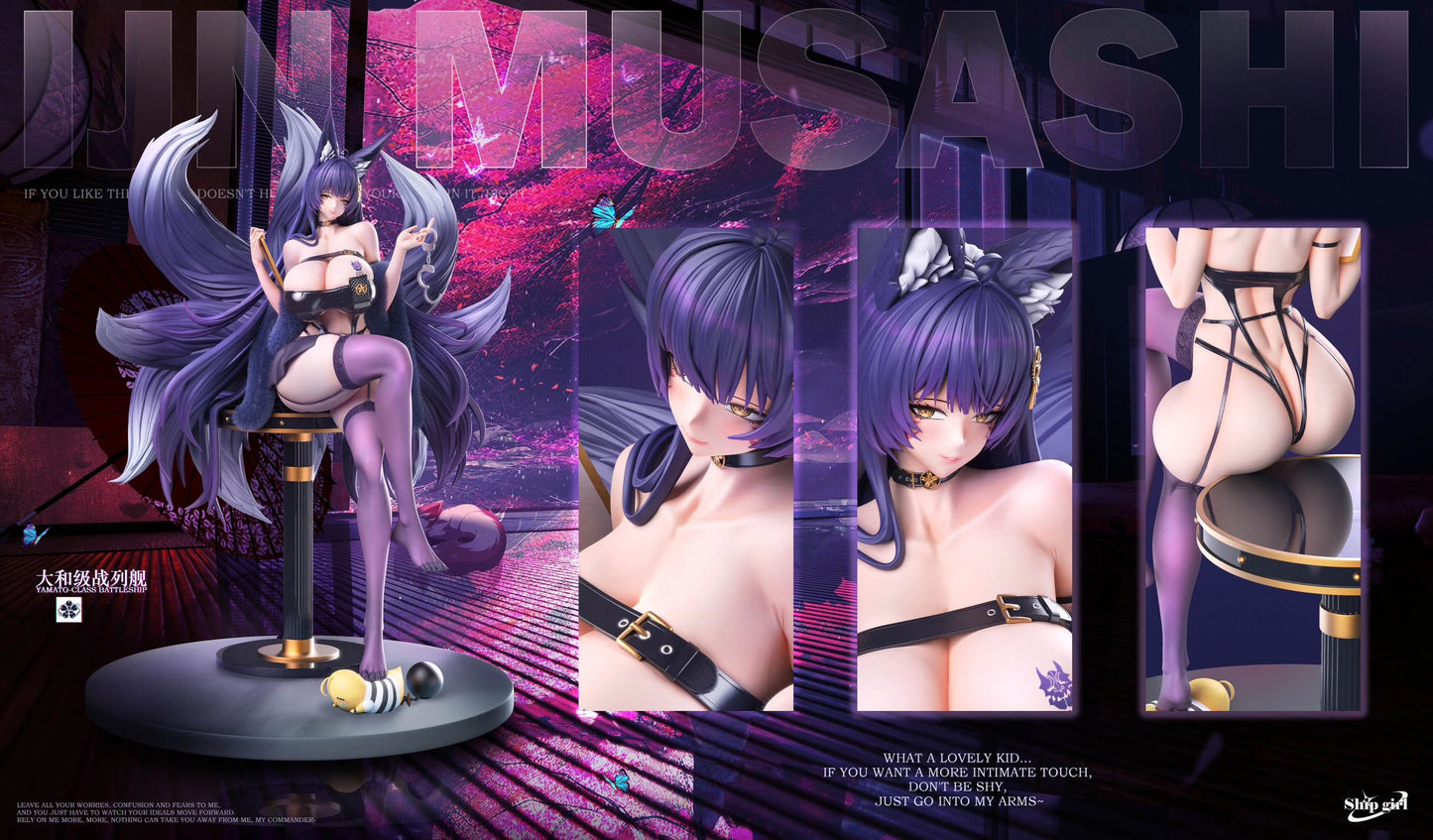 Preventa Resina Musashi Figura Azur Lane Ship Girl Estudio