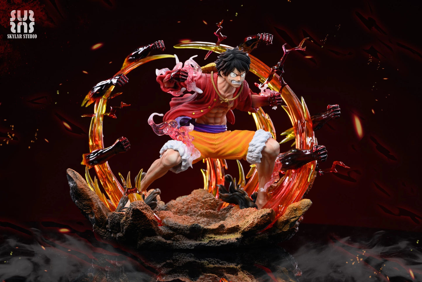 Preventa Resina Luffy Figura One Piece Skylar Estudio