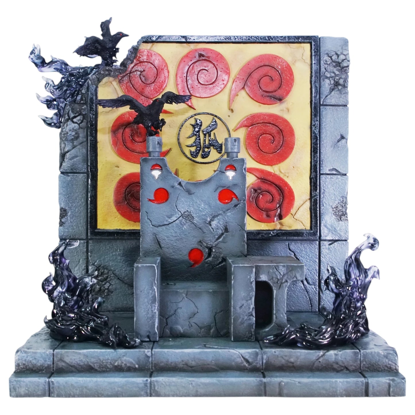 Preventa Resina Guarida Uchiha (Salón del Trono) Figura Naruto JacksDo Estudio