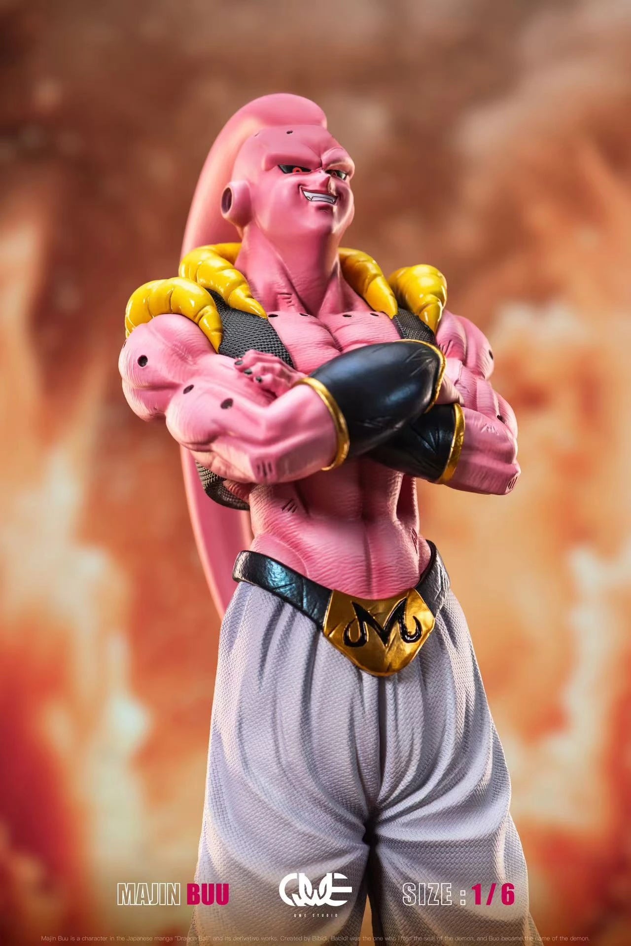 Preventa Resina Super Buu (Gotenks) Figura Dragon Ball QWE Estudio