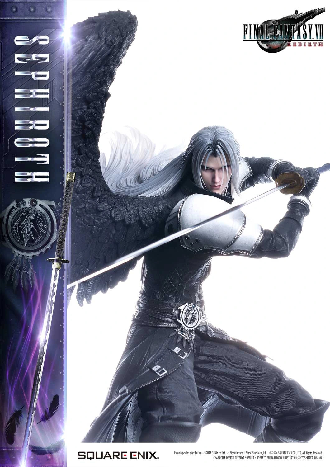 Preventa Resina Sephiroth Figura Final Fantasy VII Prime 1 (Licencia) Estudio