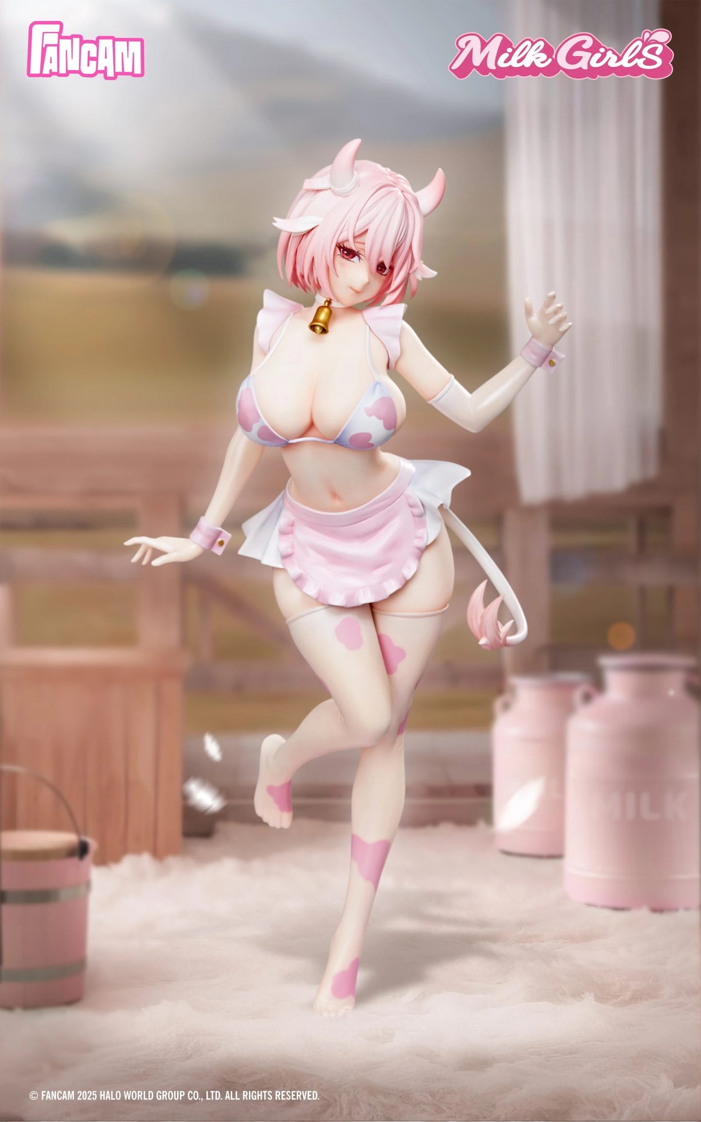 Preventa PVC Milk Girl Figura Girl Series FANCAM (Licencia) Estudio