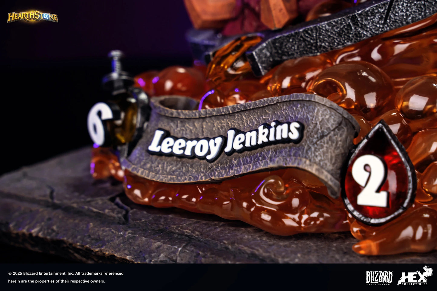 Preventa Resina Leeroy Jenkis Figura World of Warcraft Hex Collectibles (Licencia) Estudio