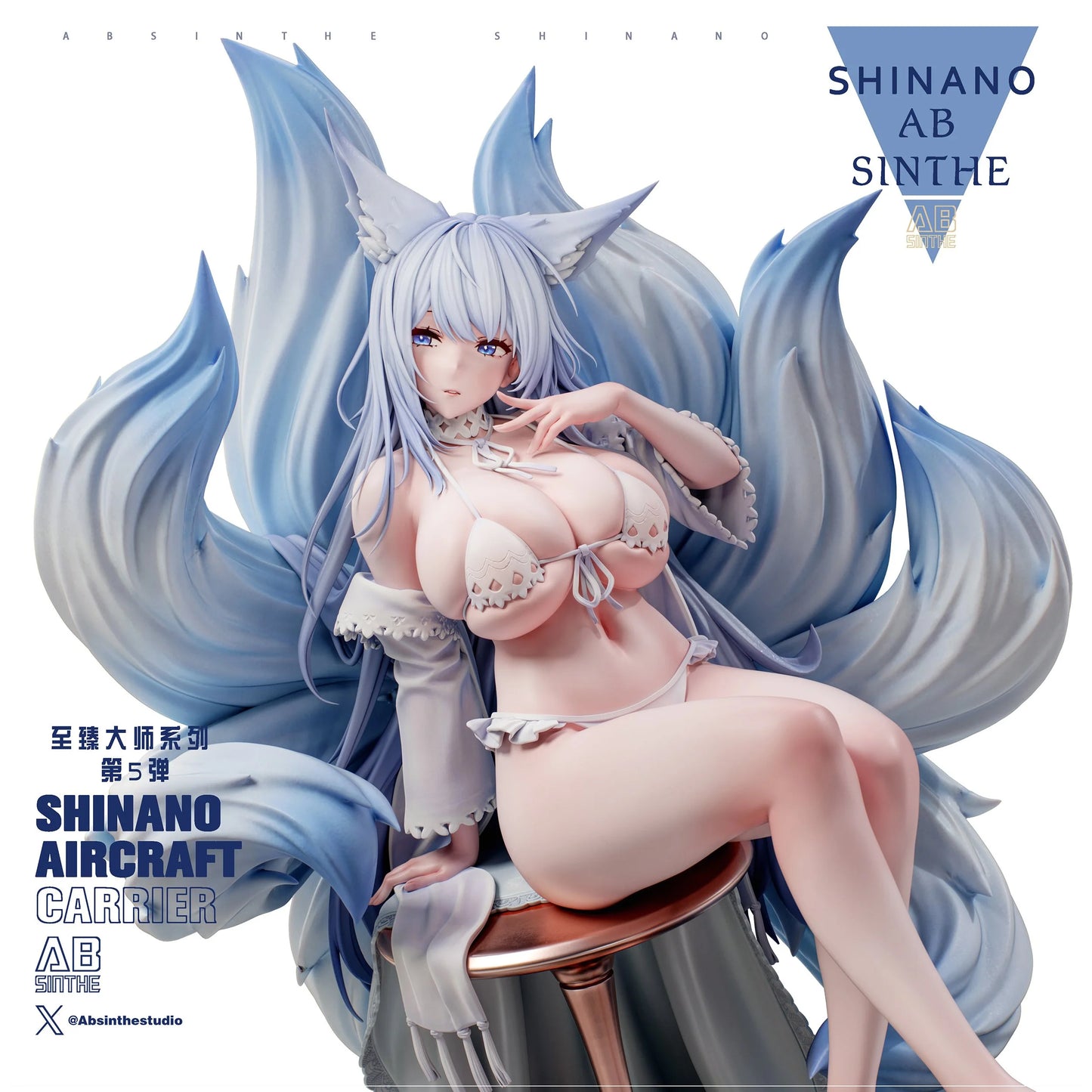 Preventa Resina Shinano Figura Azur Lane ABSinthe Estudio