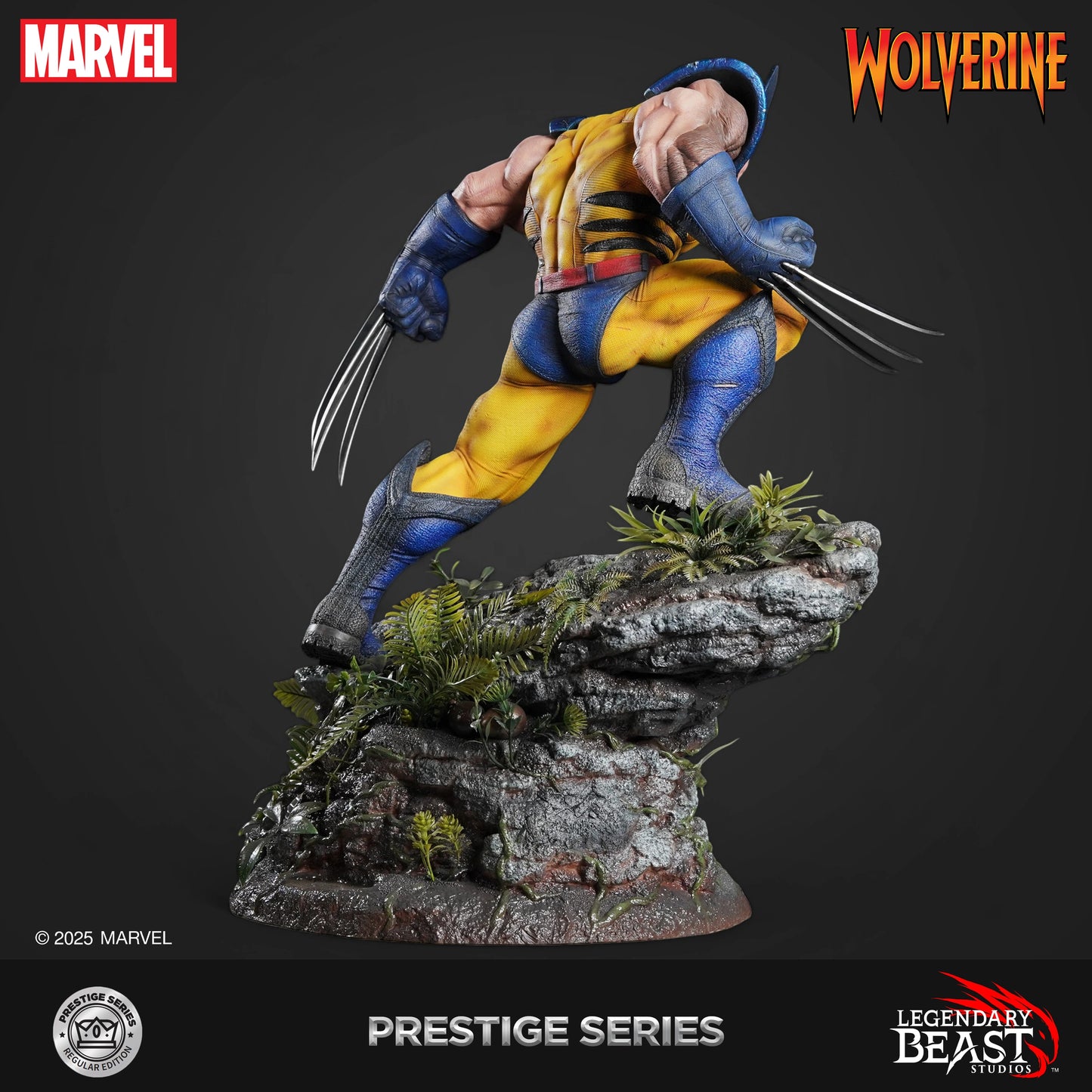 Preventa Resina Wolverine Figura Marvel Legendary Beast (Licencia) Estudio