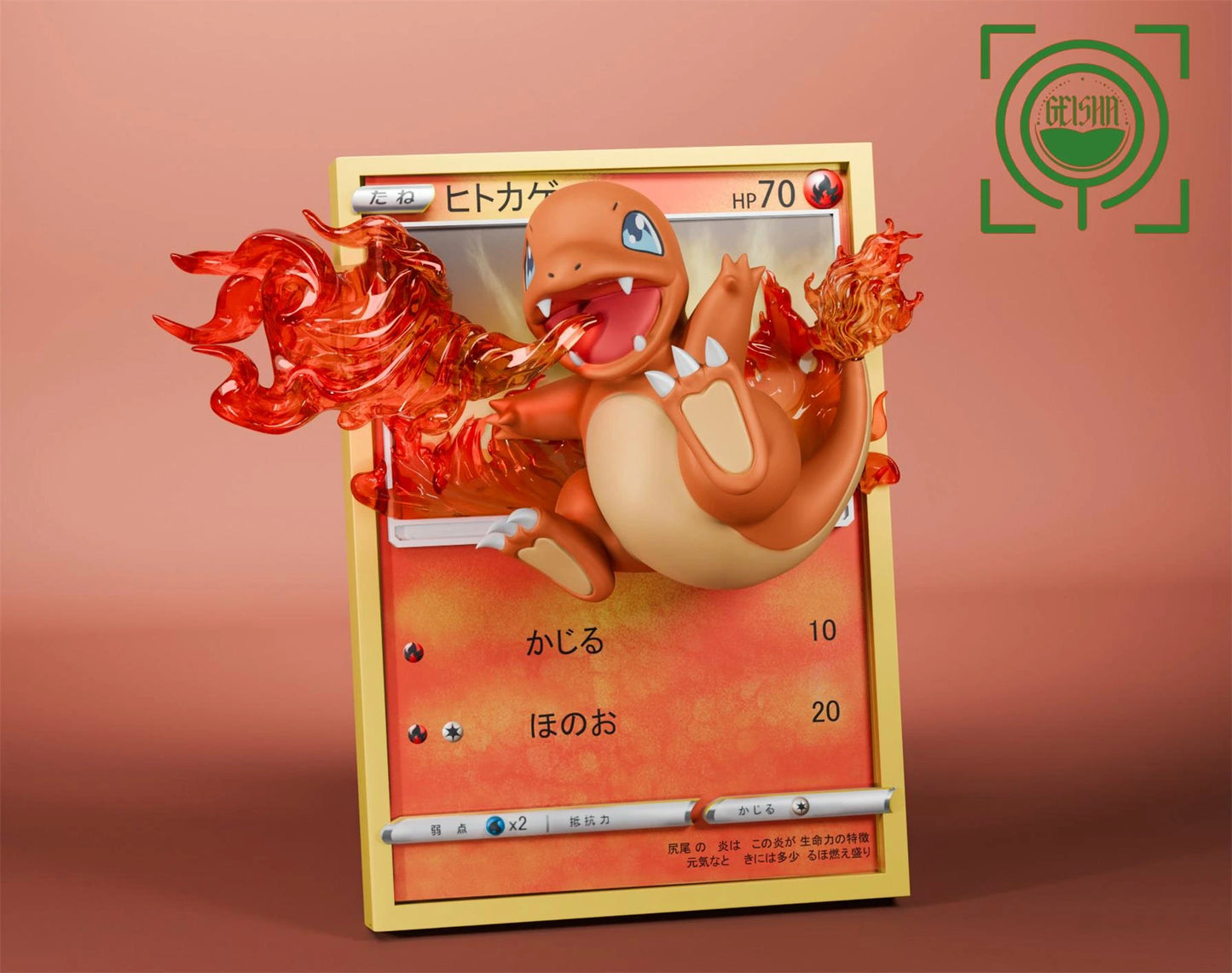 Preventa Resina Charmander, Bubasaur & Squirtle Figura Pokémon Geisha Estudio