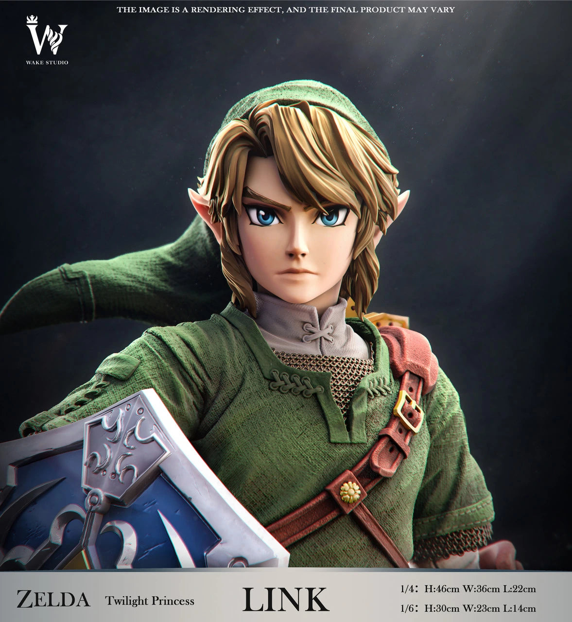 Preventa Resina Zelda Figura The Legend Of Zelda Wake Estudio