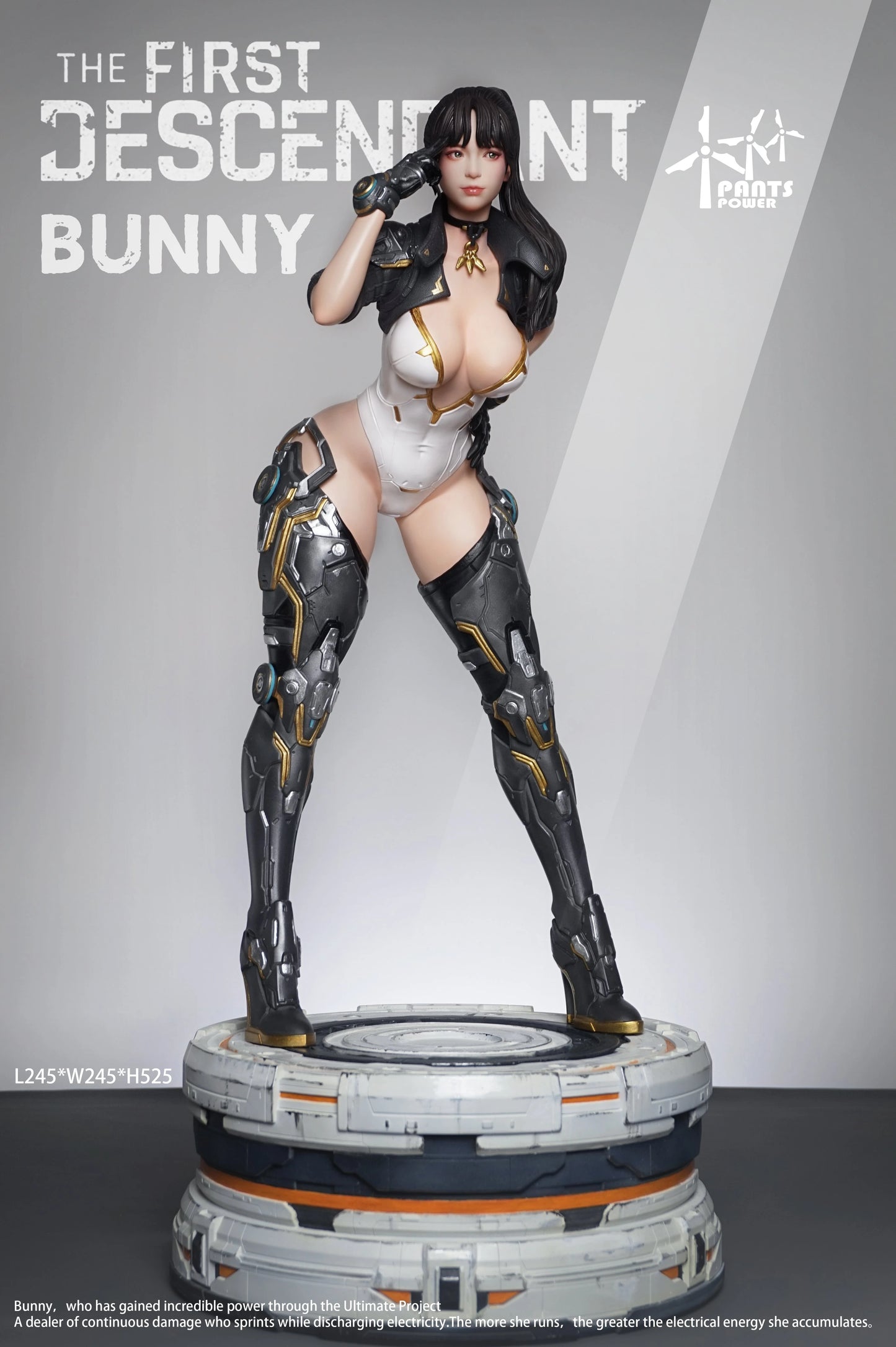 Preventa Resina Bunny Figura The First Descendant Pants Power  Estudio