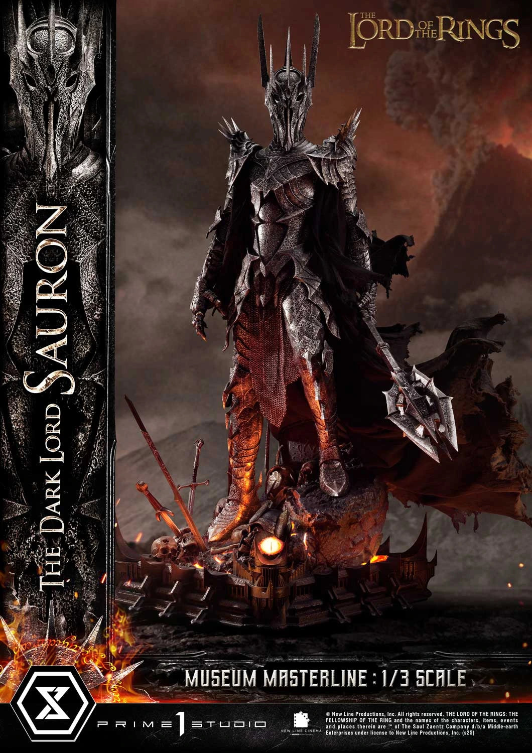 Preventa Resina Sauron Figura The Lord Of The Rings Prime 1 (Licencia) Estudio