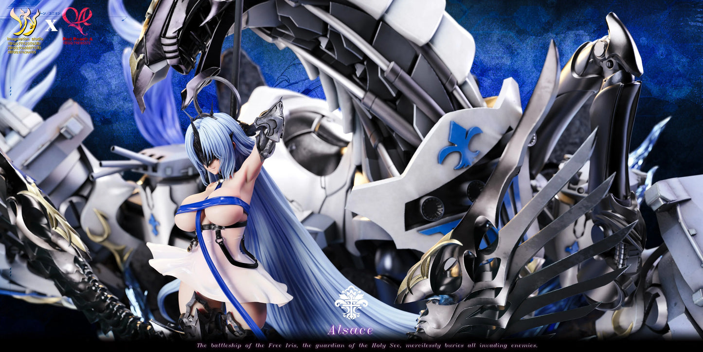 Preventa Resina Alsace Figura Azur Lane Imagination Estudio