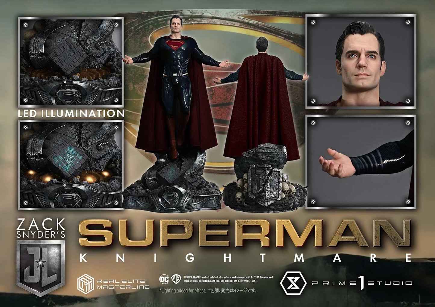 Preventa Resina Superman "Resucitado" Figura Justice League (Pelicula) Prime 1 (Licencia) Estudio