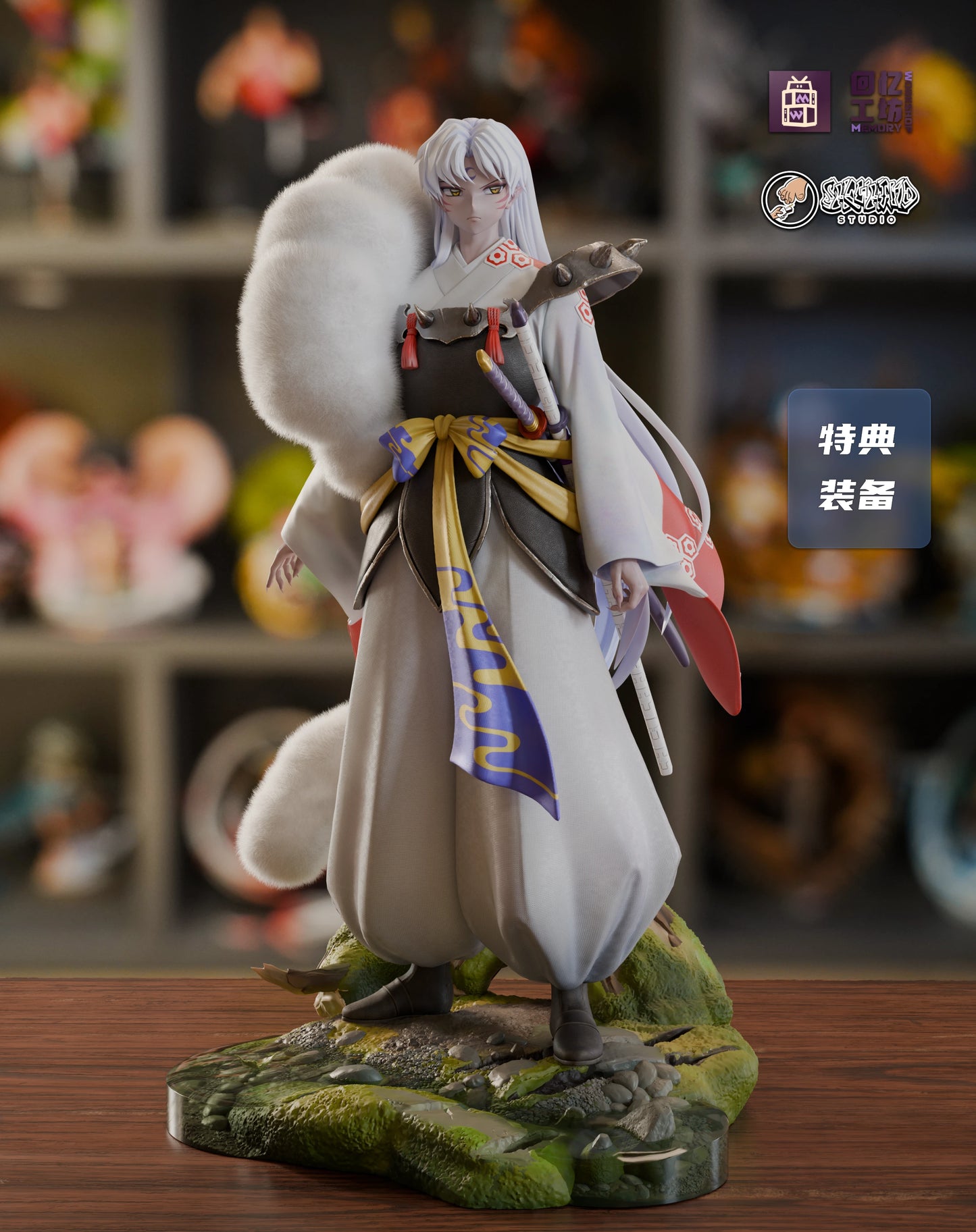 Preventa Resina Sesshoumaru Figura InuYasha Memory Workshop & Showhand Estudio