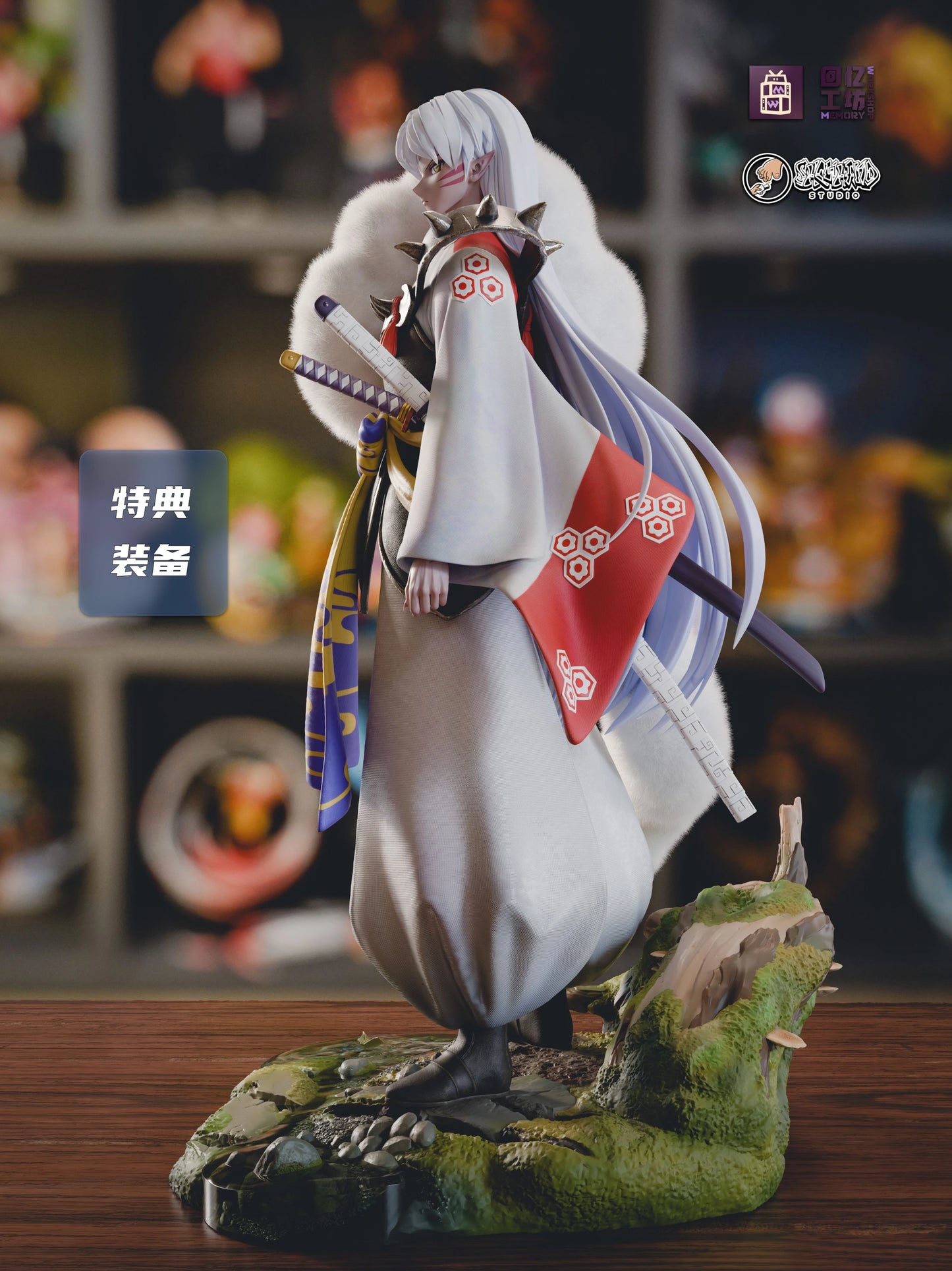 Preventa Resina Sesshoumaru Figura InuYasha Memory Workshop & Showhand Estudio