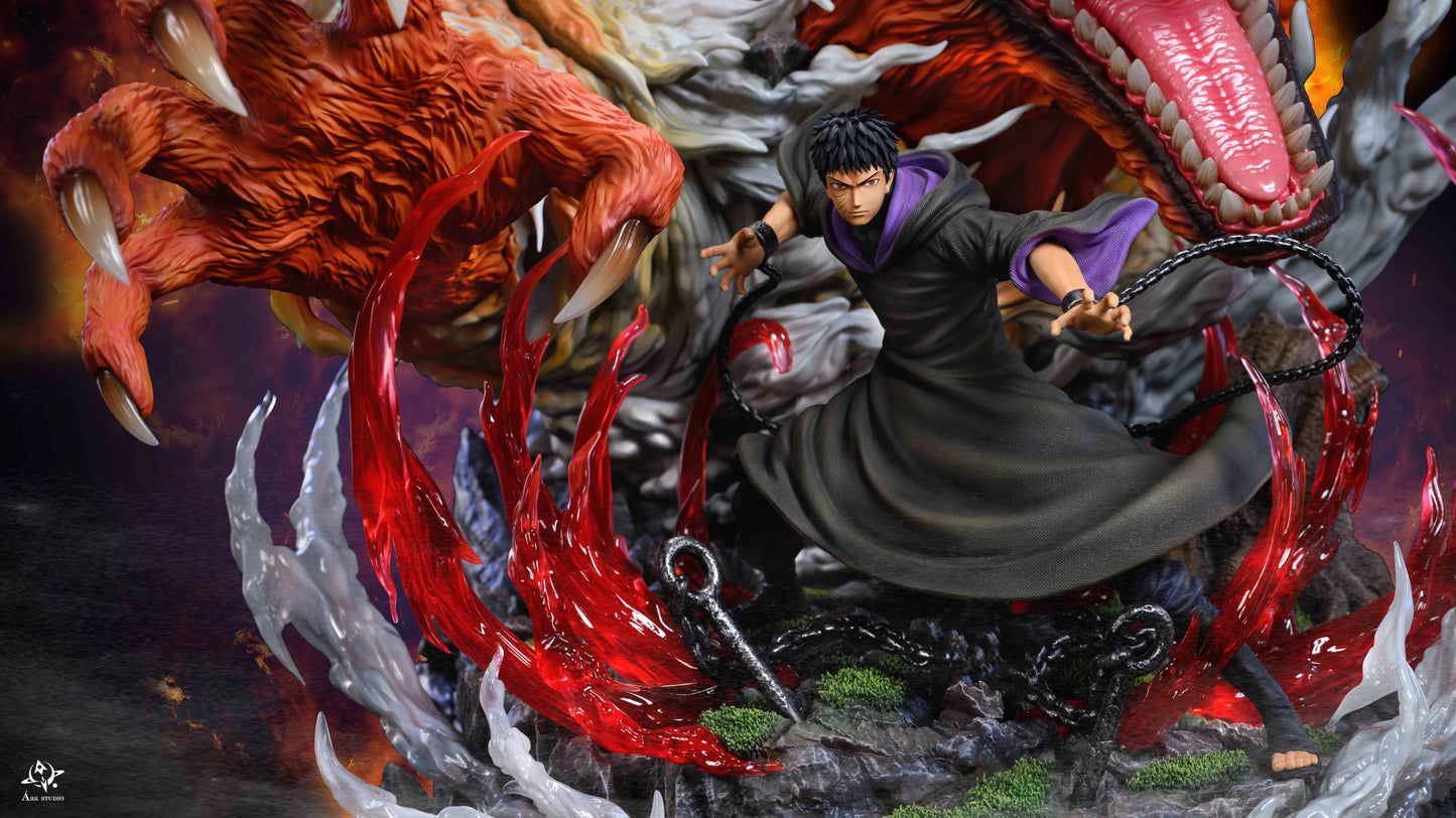 Preventa Resina Obito Uchiha Figura Naruto Ark Estudio