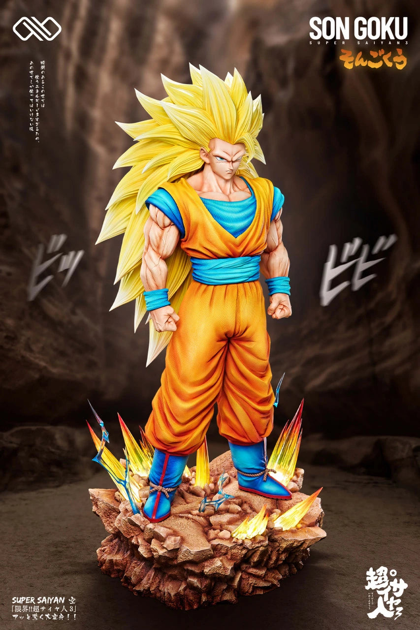 Preventa Resina Goku SSJ3 Figura Dragon Ball Infinity Estudio