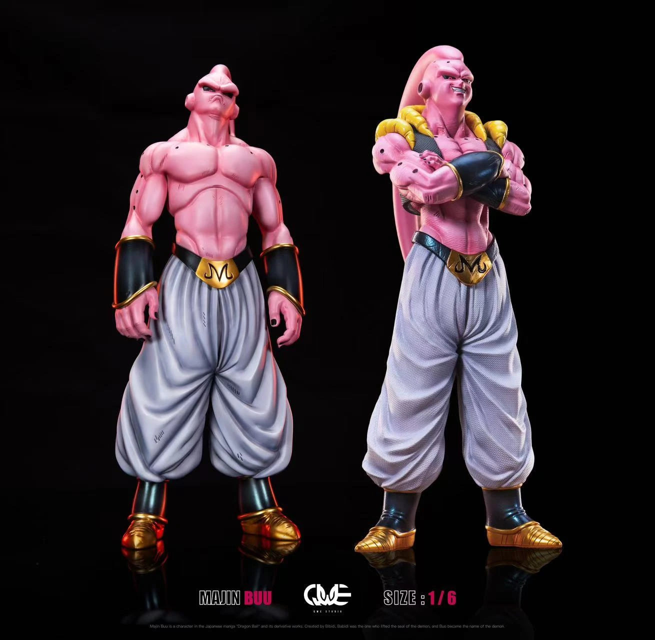 Preventa Resina Super Buu (Gotenks) Figura Dragon Ball QWE Estudio