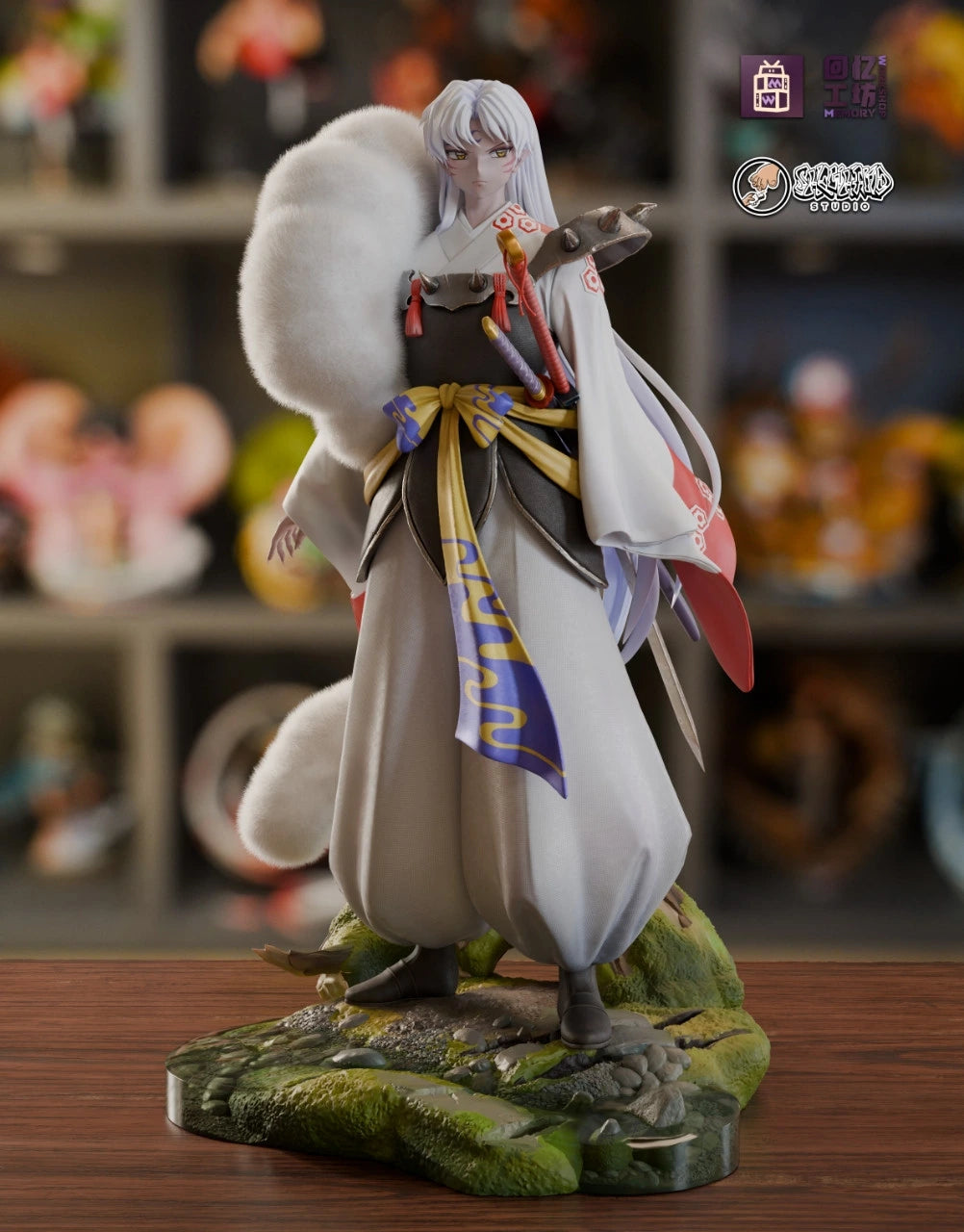 Preventa Resina Sesshoumaru Figura InuYasha Memory Workshop & Showhand Estudio