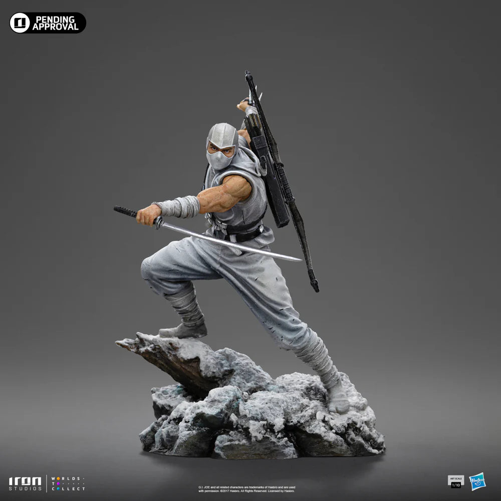 Preventa Resina Storm Shadow Figura G.I. Joe Iron (Licencia) Estudio