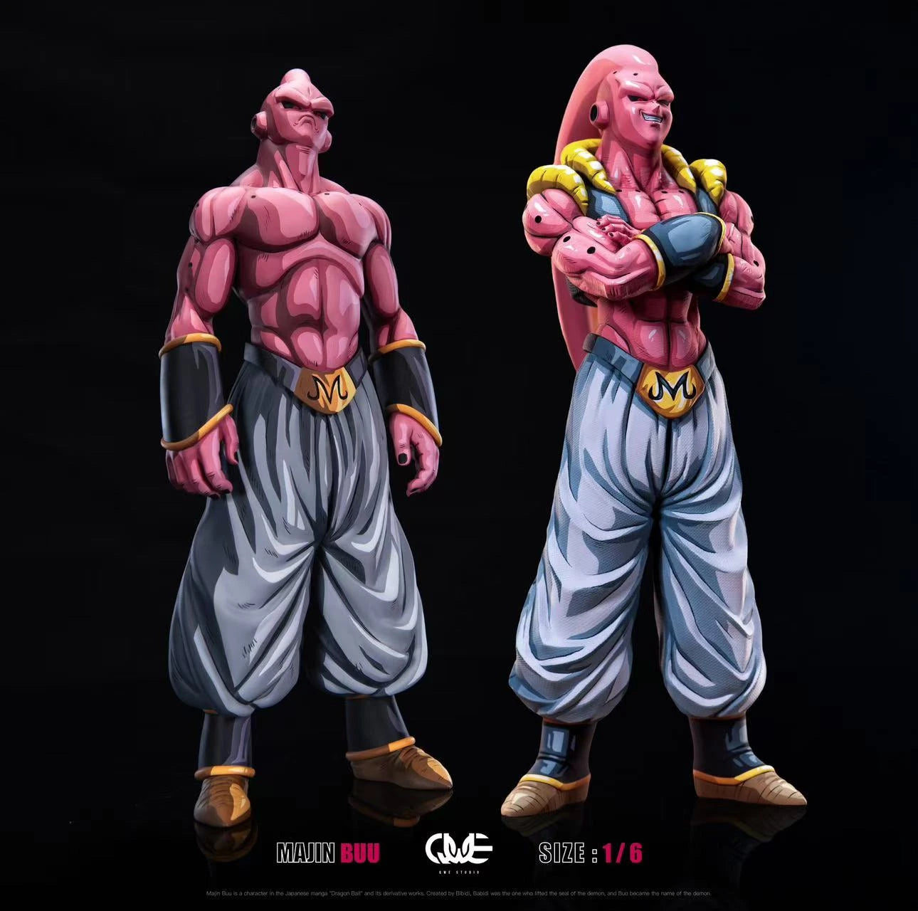 Preventa Resina Super Buu (Gotenks) Figura Dragon Ball QWE Estudio