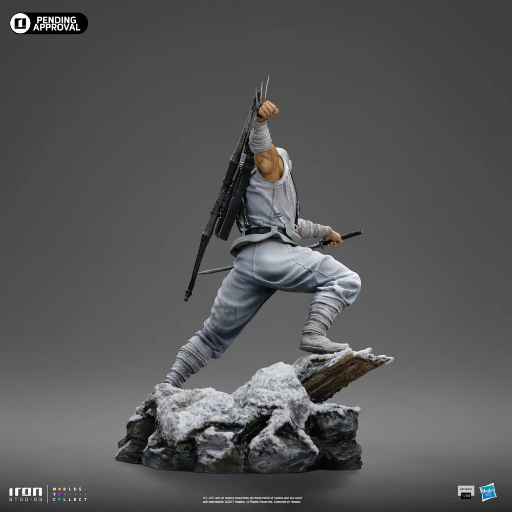 Preventa Resina Storm Shadow Figura G.I. Joe Iron (Licencia) Estudio