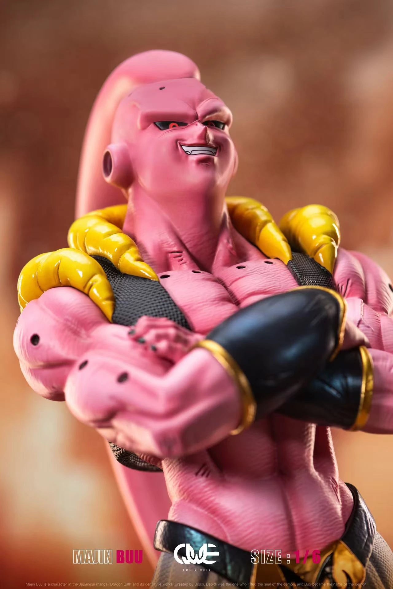 Preventa Resina Super Buu (Gotenks) Figura Dragon Ball QWE Estudio