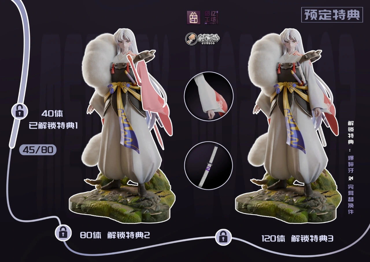 Preventa Resina Sesshoumaru Figura InuYasha Memory Workshop & Showhand Estudio