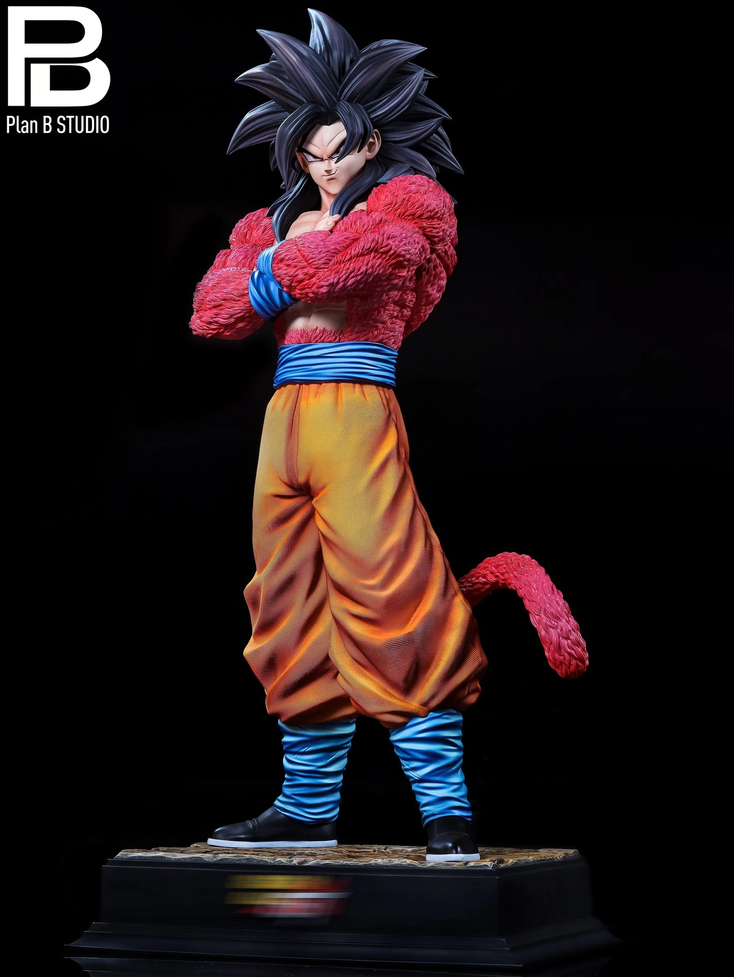 Preventa Resina Goku SSJ4 Figura Dragon Ball Plan B Estudio