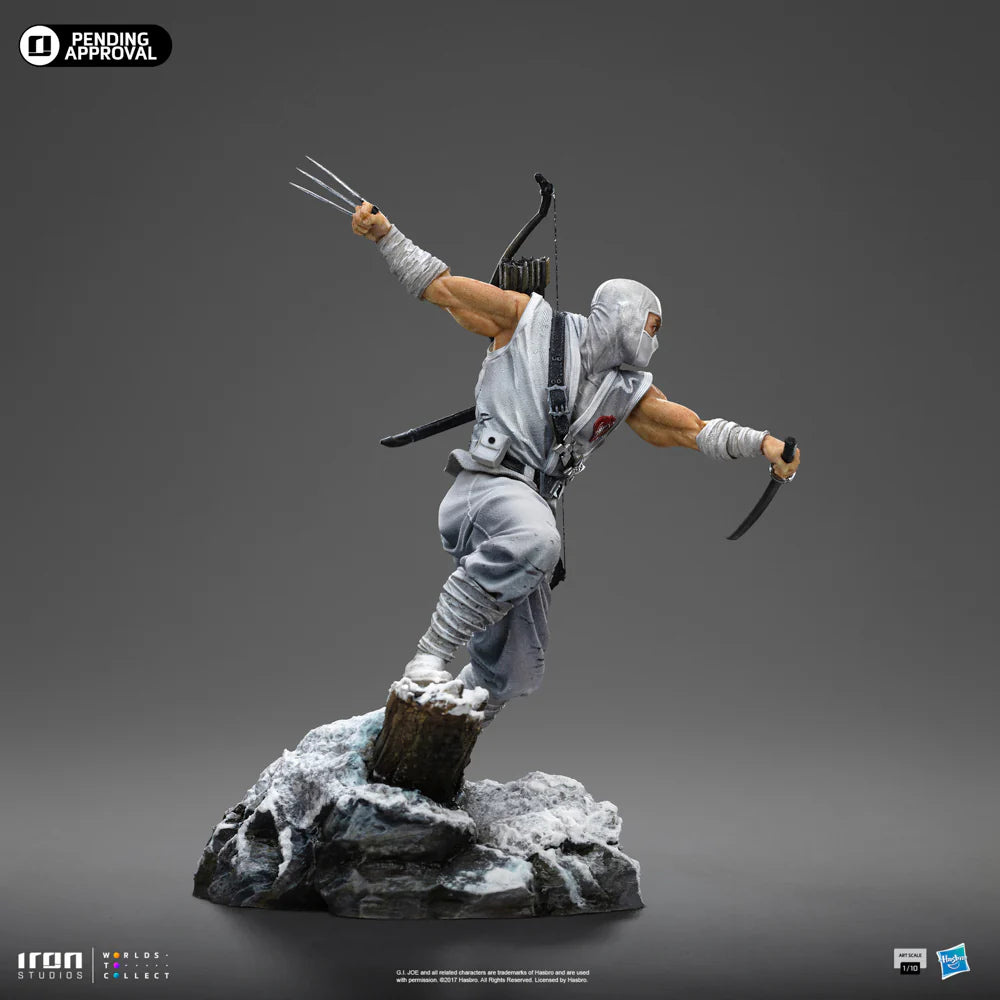 Preventa Resina Storm Shadow Figura G.I. Joe Iron (Licencia) Estudio