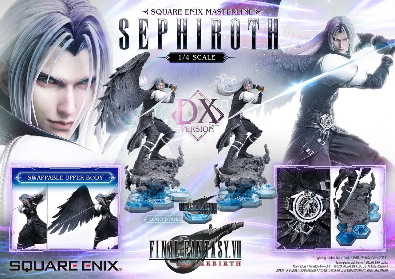 Preventa Resina Sephiroth Figura Final Fantasy VII Prime 1 (Licencia) Estudio