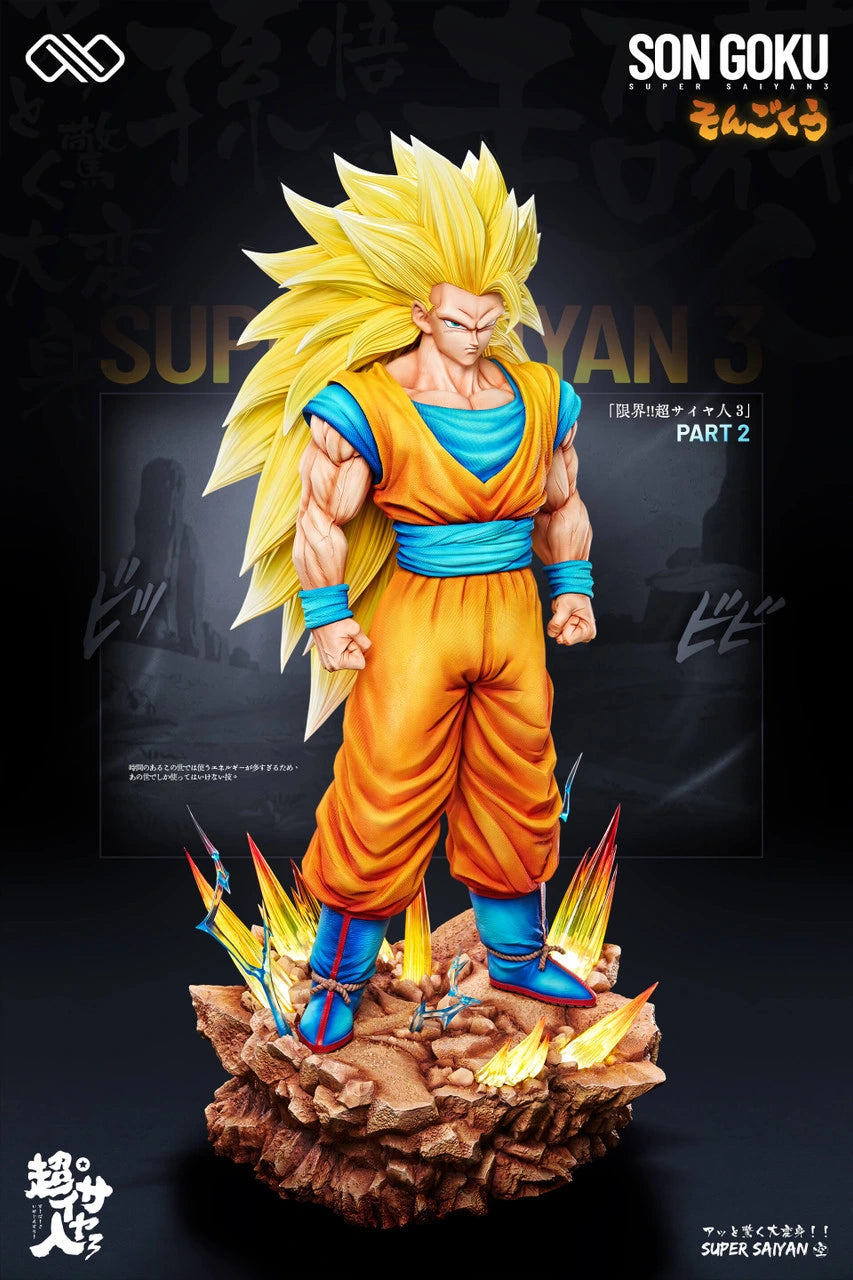 Preventa Resina Goku SSJ3 Figura Dragon Ball Infinity Estudio