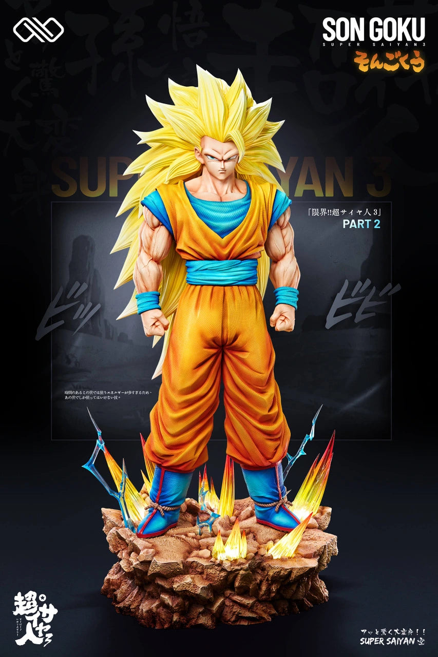 Preventa Resina Goku SSJ3 Figura Dragon Ball Infinity Estudio