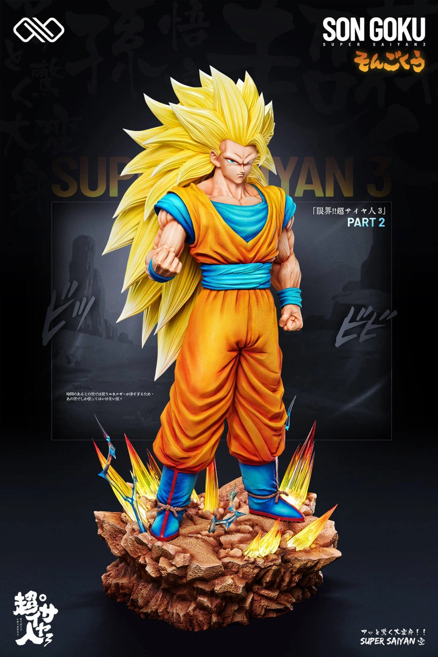 Preventa Resina Goku SSJ3 Figura Dragon Ball Infinity Estudio