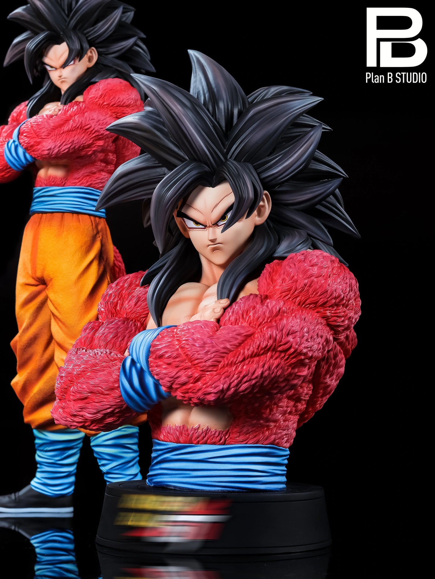 Preventa Resina Goku SSJ4 Figura Dragon Ball Plan B Estudio