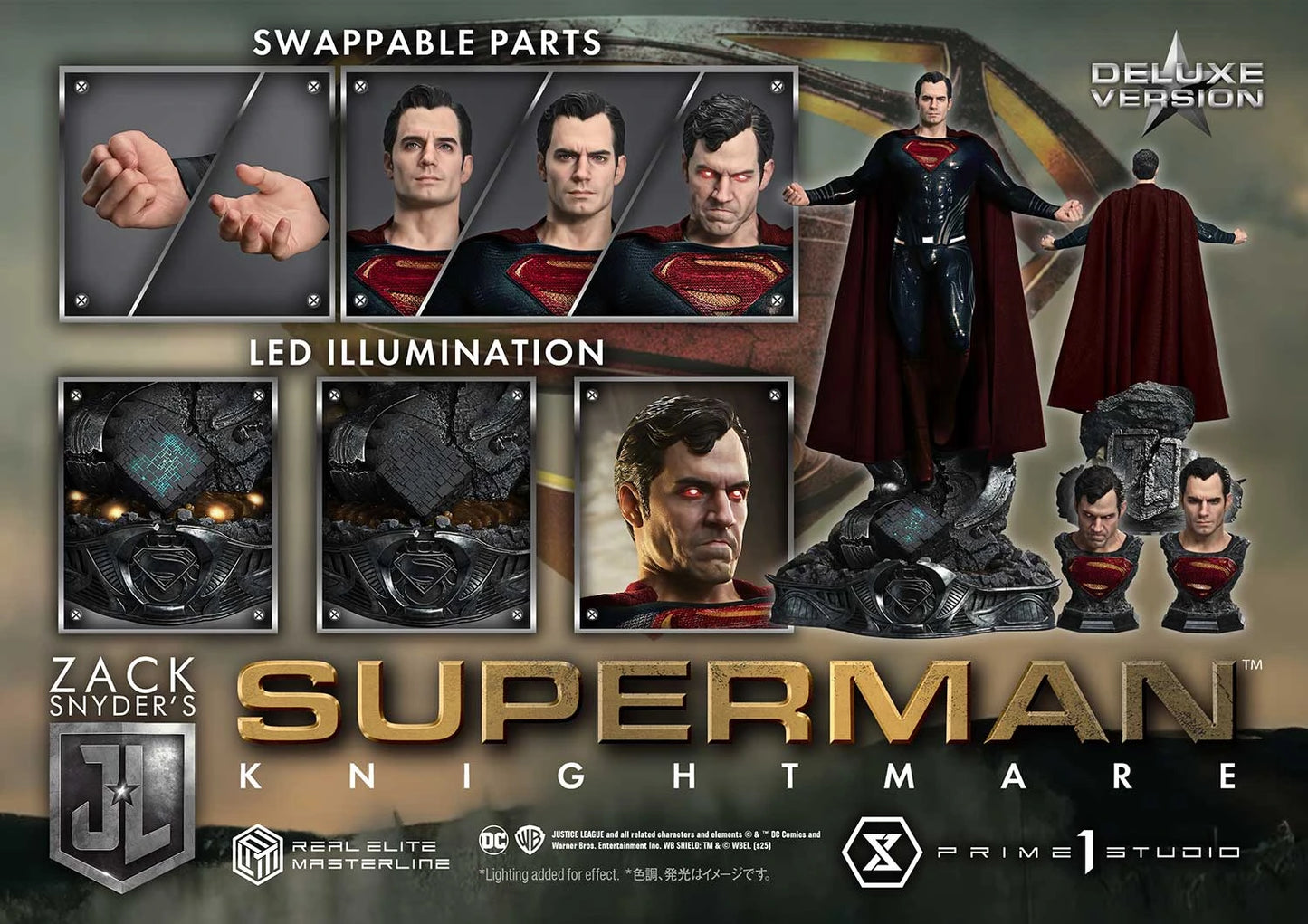 Preventa Resina Superman "Resucitado" Figura Justice League (Pelicula) Prime 1 (Licencia) Estudio