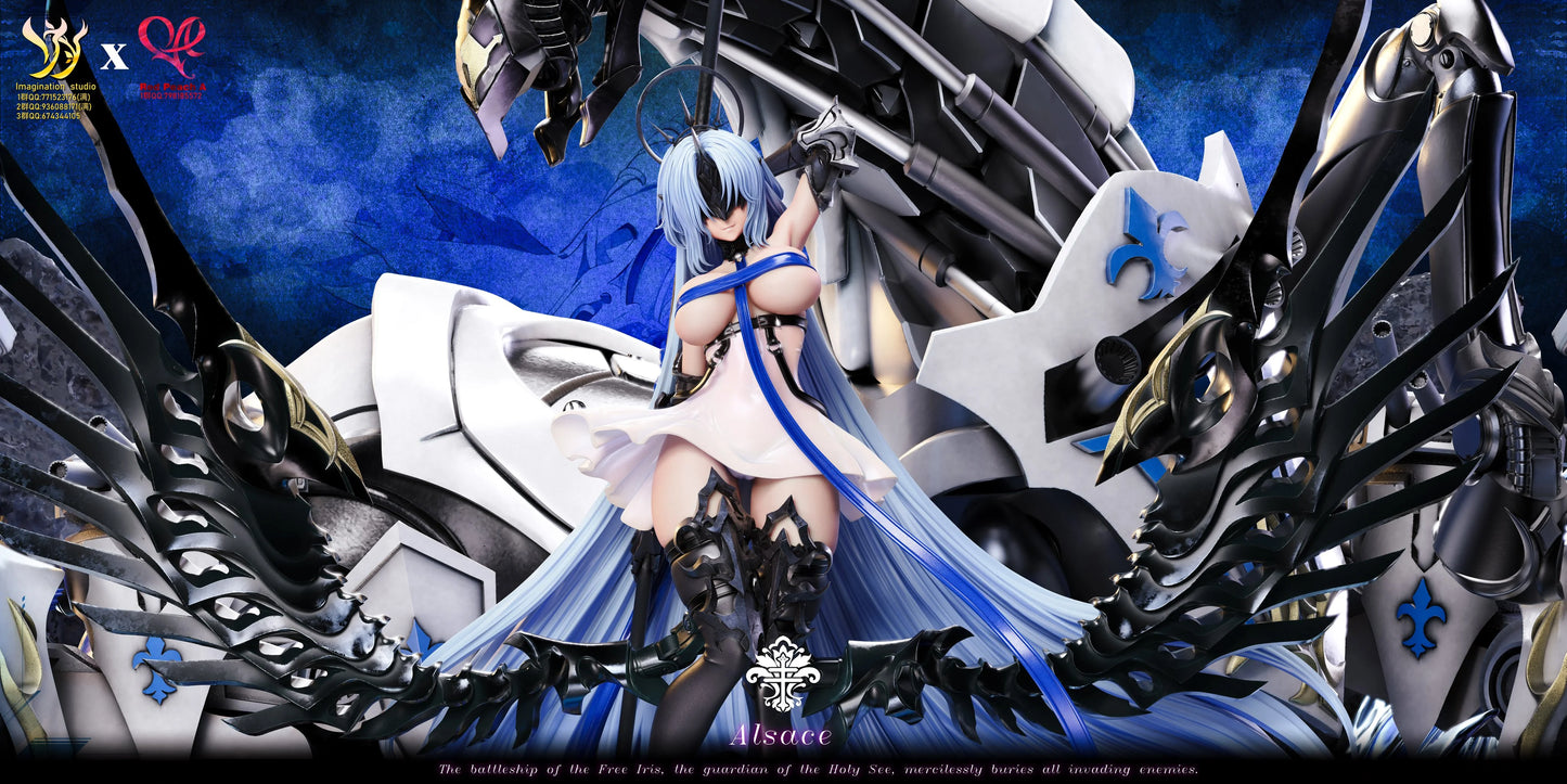 Preventa Resina Alsace Figura Azur Lane Imagination Estudio