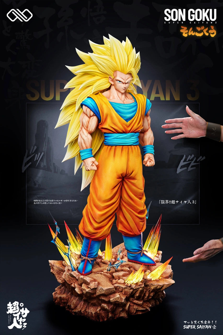 Preventa Resina Goku SSJ3 Figura Dragon Ball Infinity Estudio