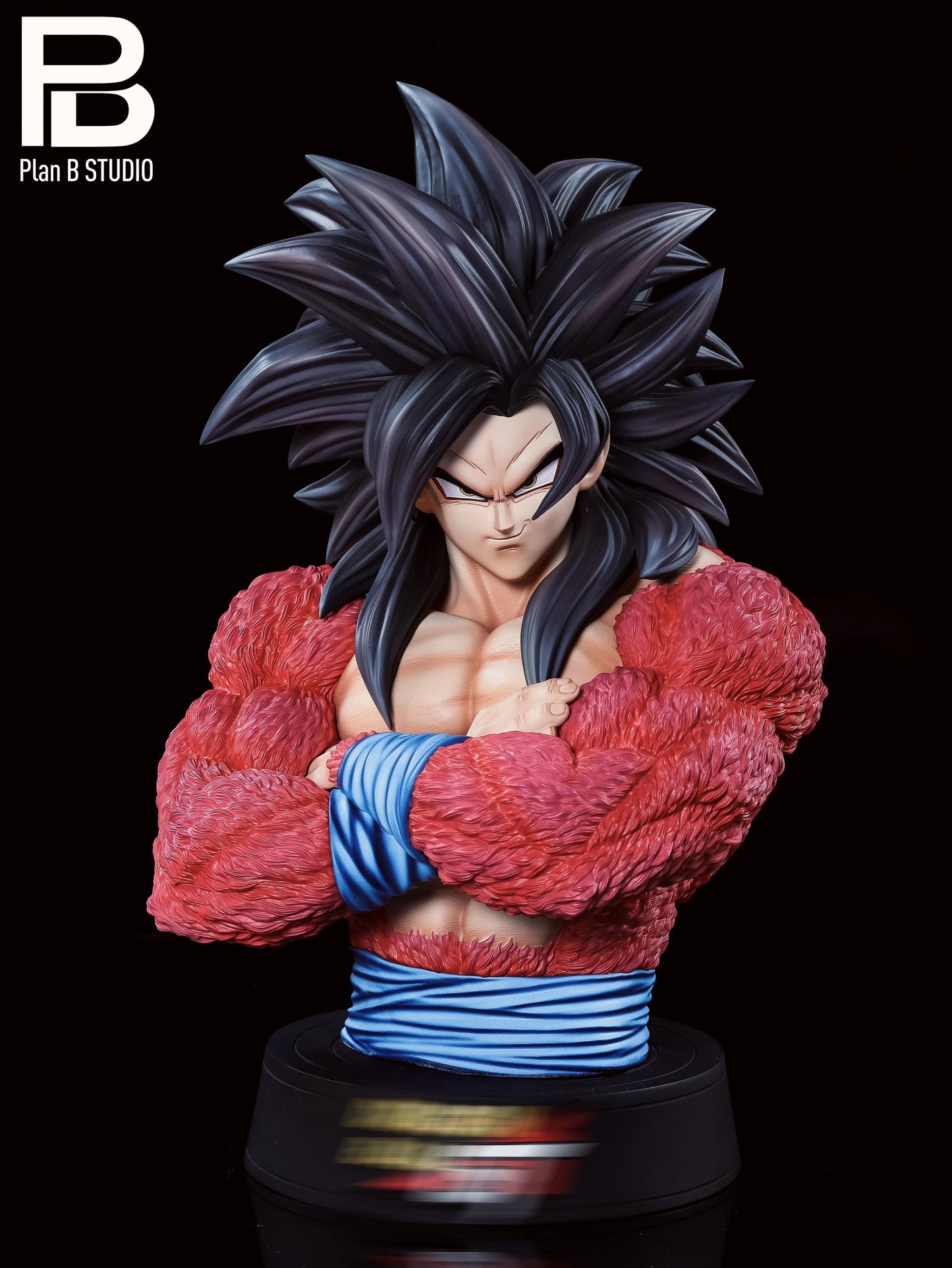 Preventa Resina Goku SSJ4 Figura Dragon Ball Plan B Estudio