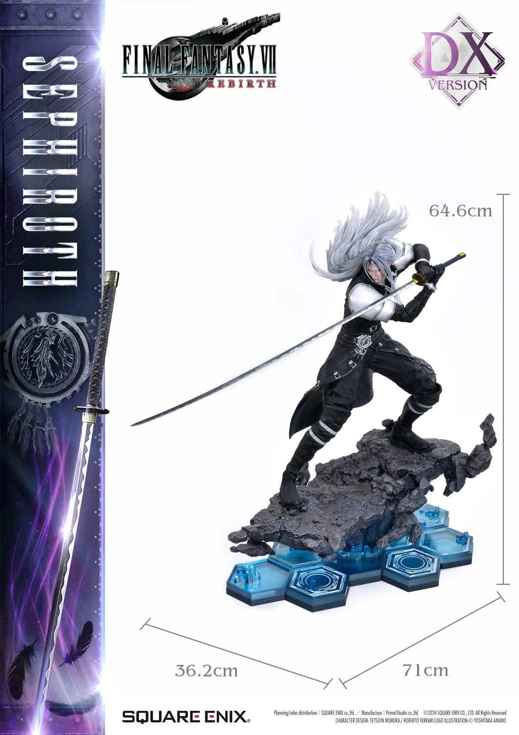 Preventa Resina Sephiroth Figura Final Fantasy VII Prime 1 (Licencia) Estudio