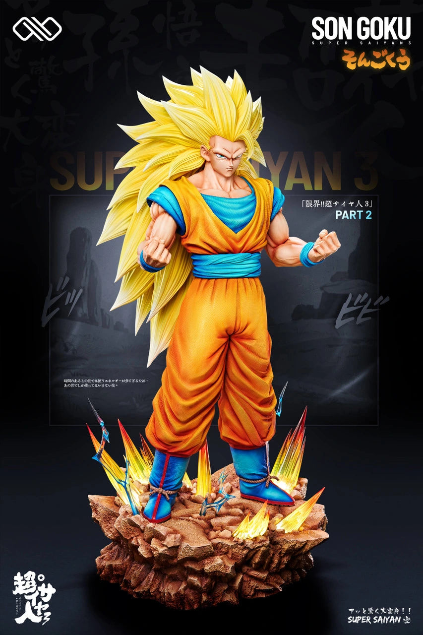 Preventa Resina Goku SSJ3 Figura Dragon Ball Infinity Estudio