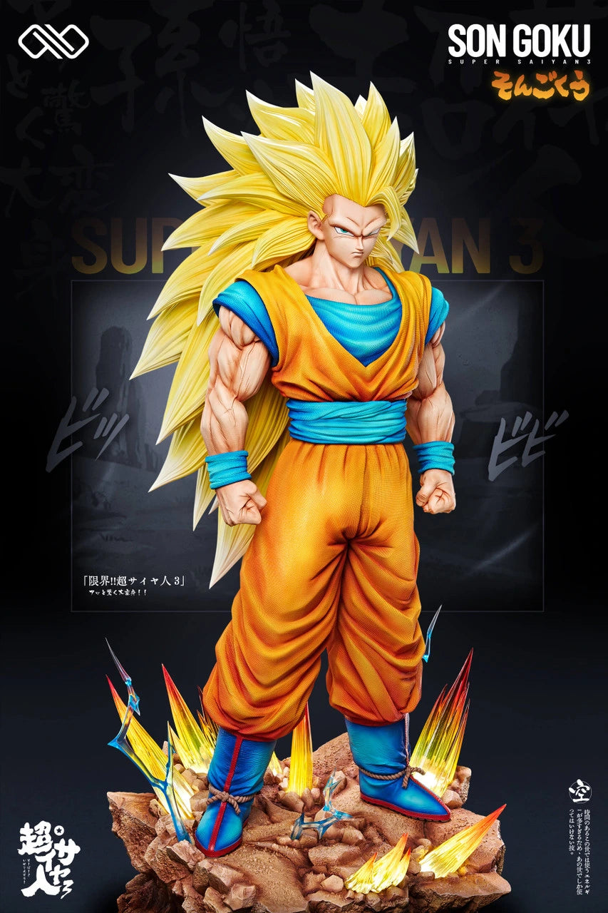 Preventa Resina Goku SSJ3 Figura Dragon Ball Infinity Estudio